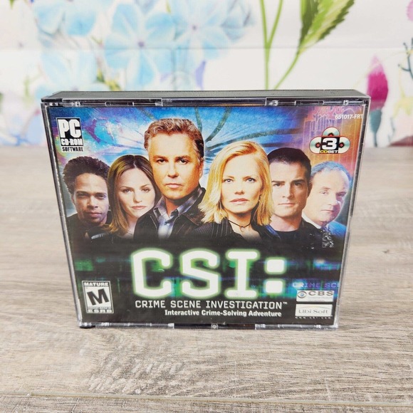 CSI PC Game Lot Of 2 CSI Crime Scene Investigation CSI 3 Dimensions Of Murder - Picture 7 of 11